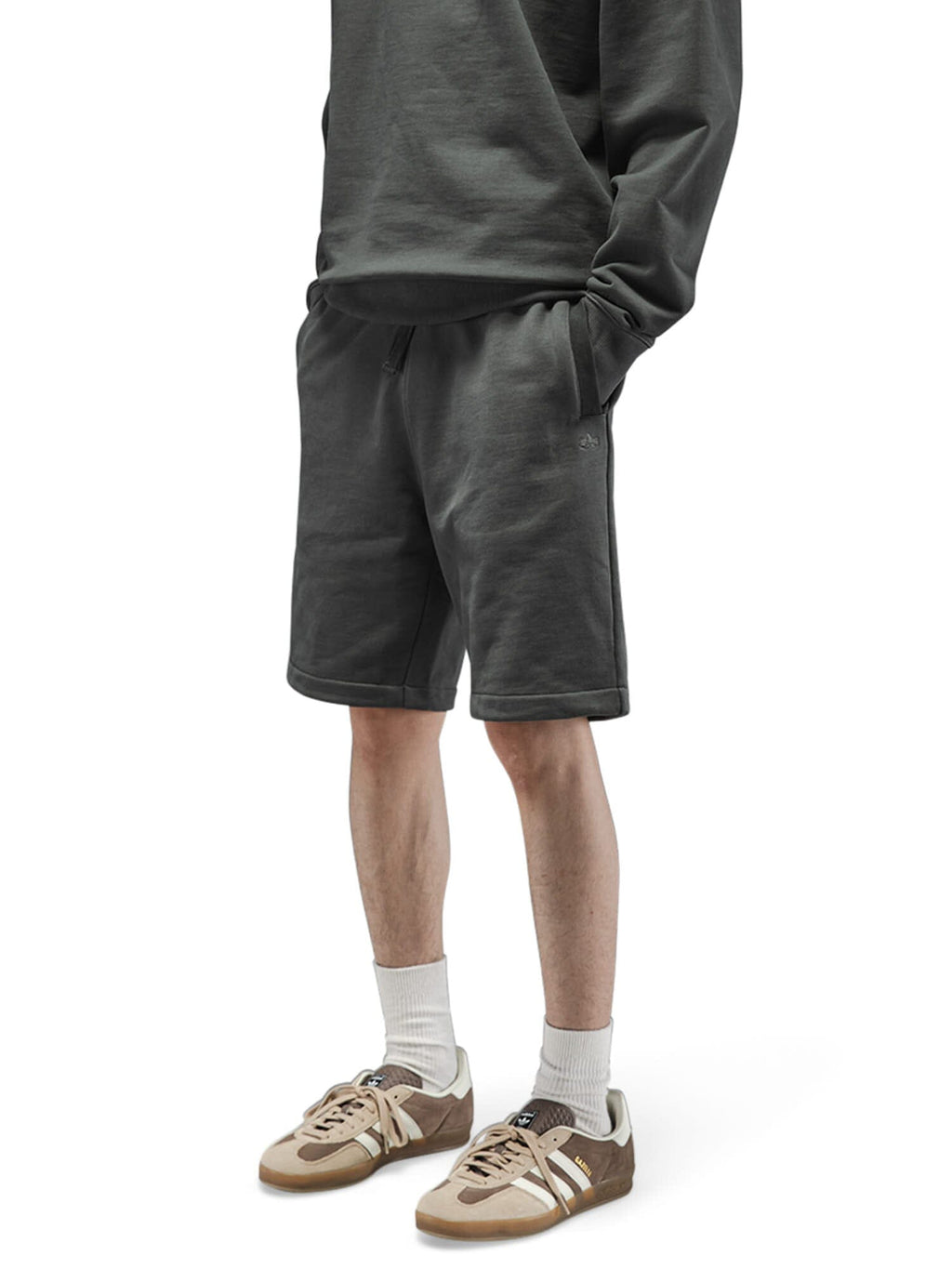ESSENTIAL FRENCH TERRY SHORT (CHARCOAL)