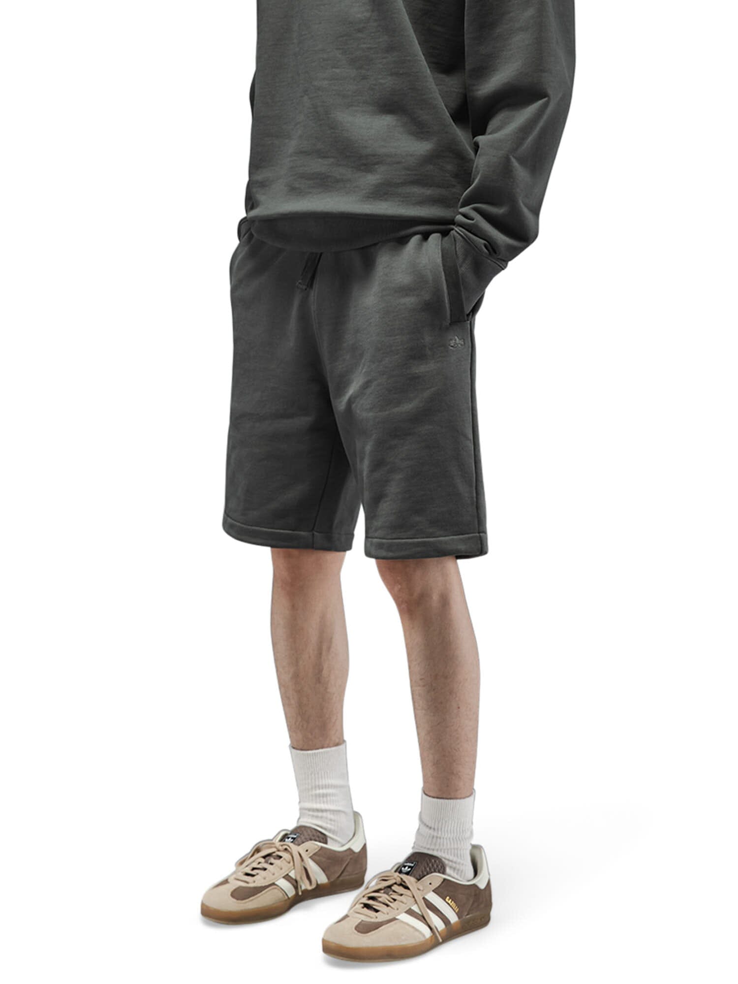 ESSENTIAL FRENCH TERRY SHORT (CHARCOAL)