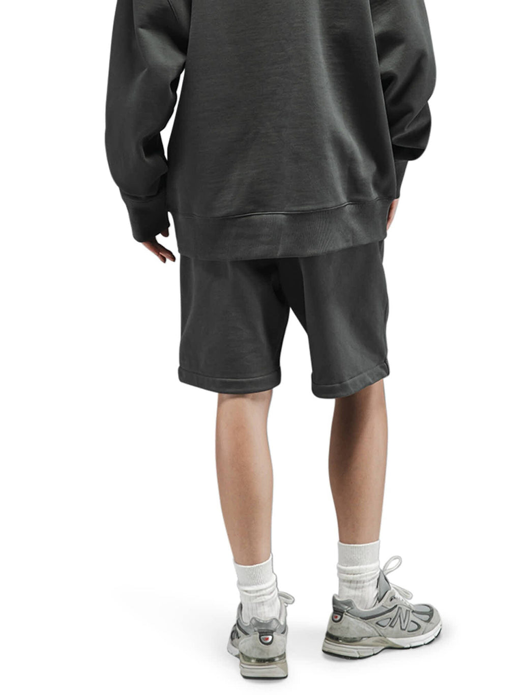 ESSENTIAL FRENCH TERRY SHORT (CHARCOAL)